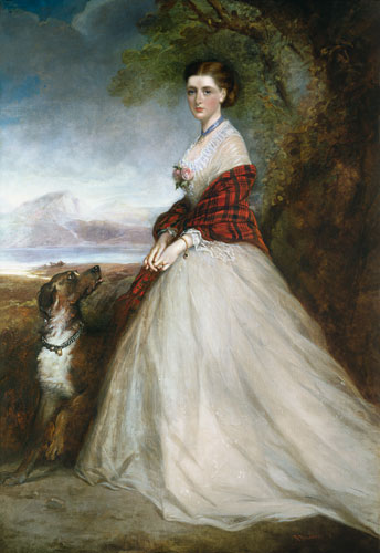 Portrait of Gertrude, Countess of Dunmore od Richard Buckner