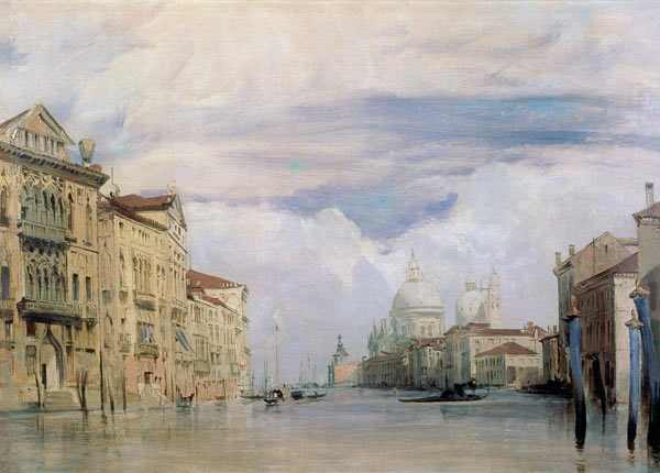 The Grand Canal, Venice od Richard Parkes Bonington