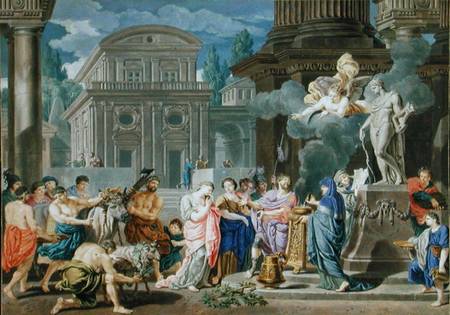 Sacrifice of Apollo od Richard van Orley