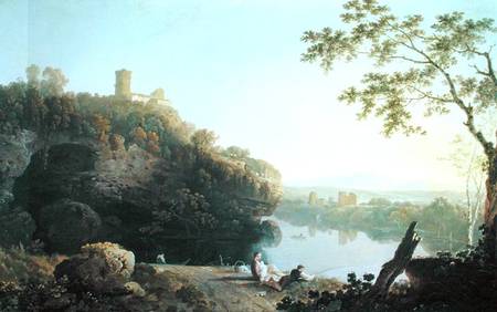 Classical Landscape: View on the Arno od Richard Wilson