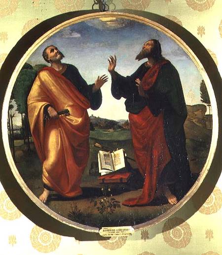 St. Peter and St. Paul od Ridolfo Ghirlandaio