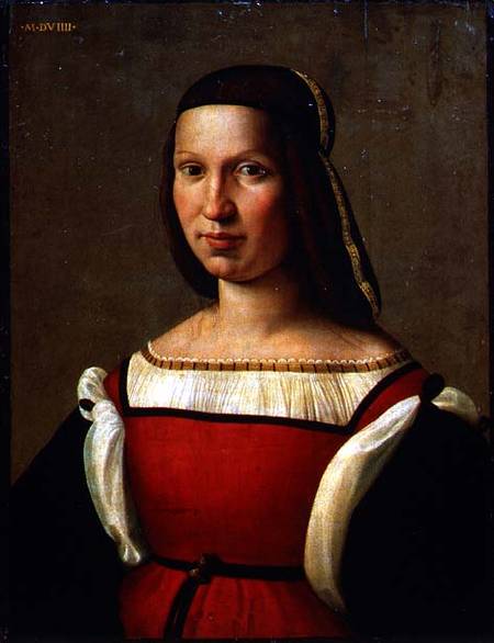 Portrait of a woman od Ridolfo Ghirlandaio