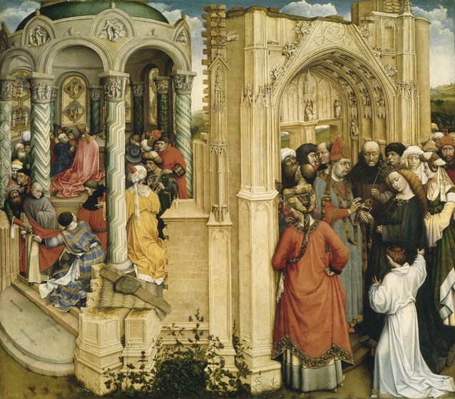 The Marriage of Mary and Joseph od Robert Campin