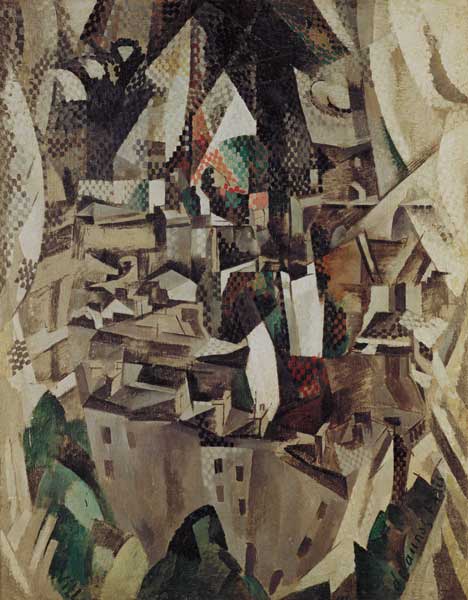 The city of Nr2. od Robert Delaunay