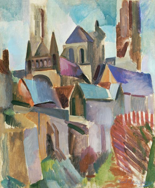 The towers of Laon od Robert Delaunay