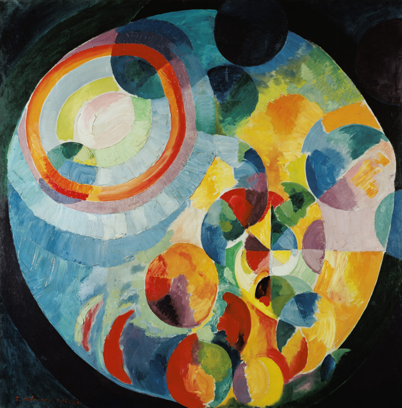 Formes circulaires, Soleil et Lune od Robert Delaunay