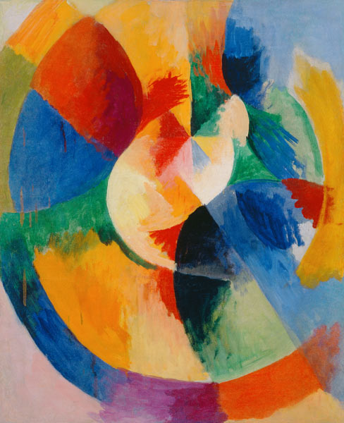 Kreisformen, Sonne (Formes circulaires, soleil) od Robert Delaunay