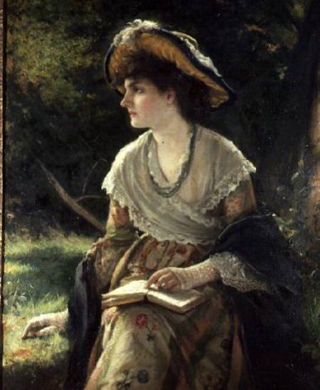 Woman Reading od Robert James Gordon
