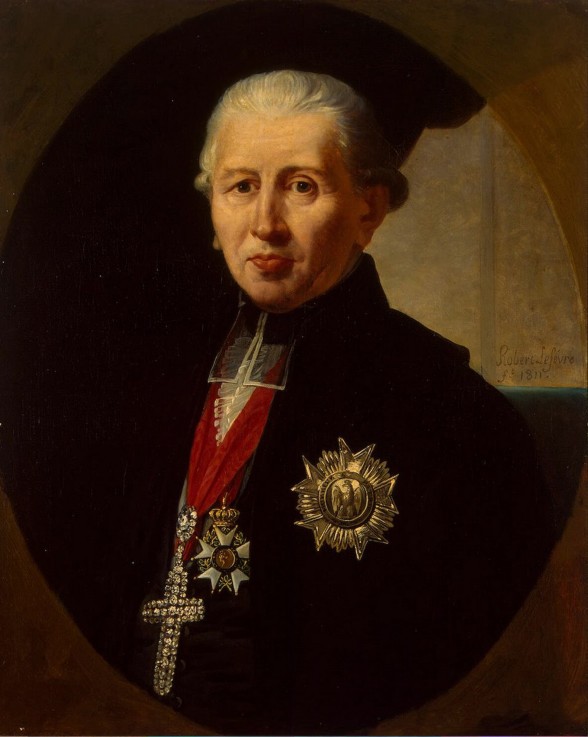 Portrait of Karl Theodor von Dalberg (1744-1817) od Robert Lefevre