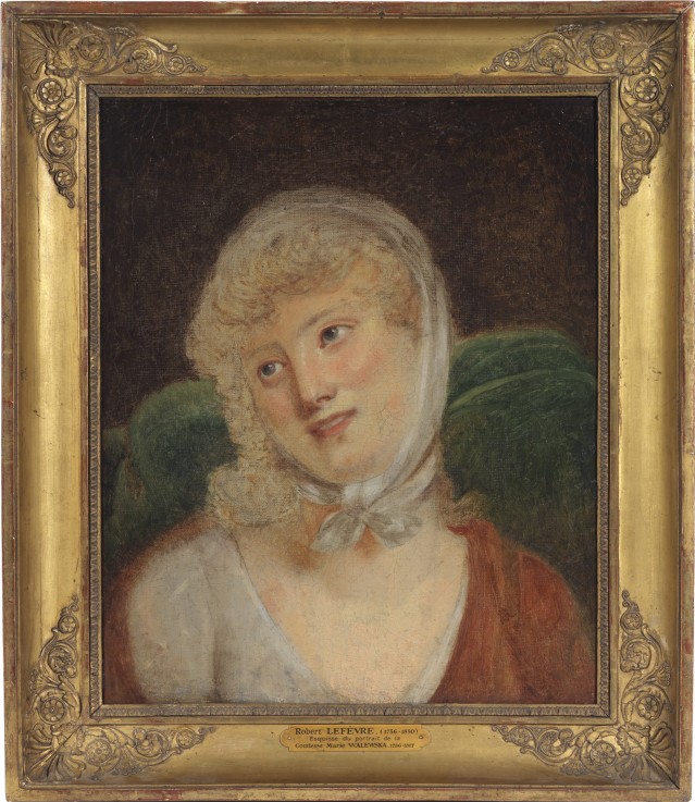 Portrait of Maria Countess Walewska (1786-1817) od Robert Lefevre