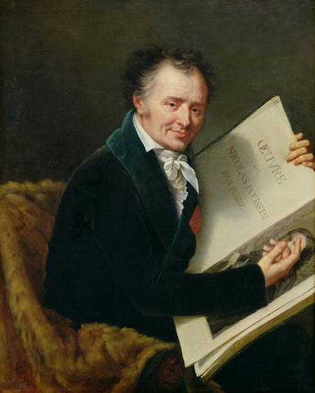 Portrait of Dominique Vivant (1747-1825) Baron Denon od Robert Lefevre