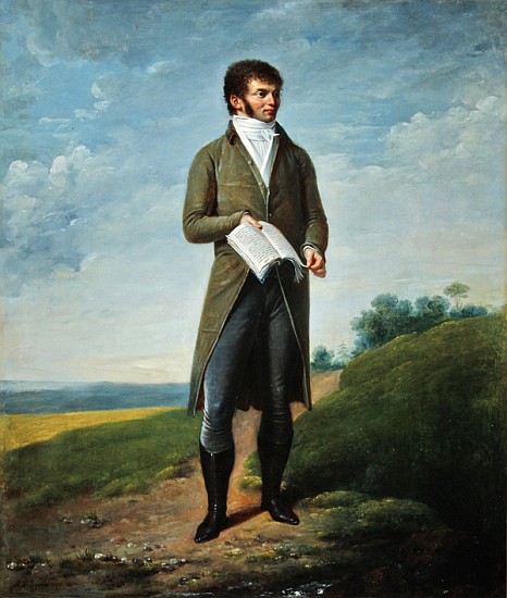 Portrait of a man od Robert Lefevre
