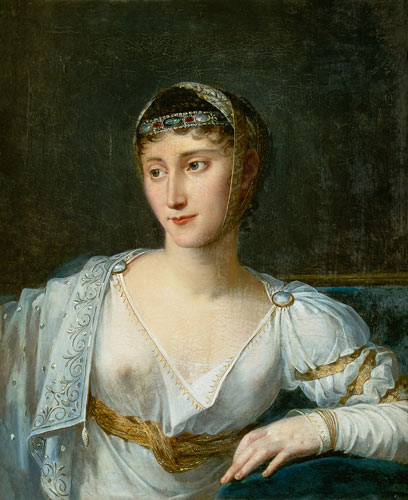 Portrait of Marie-Pauline Bonaparte (1780-1825) Princess Borghese od Robert Lefevre