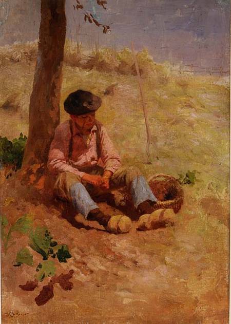 Field Worker Resting od Robert McGregor