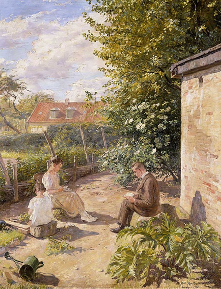 In the Garden, 1923 od Robert Panitzsch
