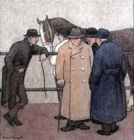 The Horse Dealers od Robert Polhill Bevan