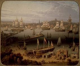 The port of Boston od Robert Salmon