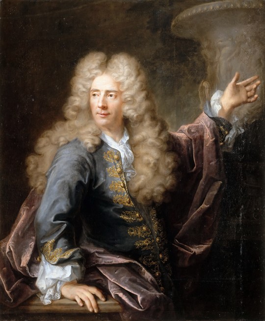 Portrait of the sculptor Jean Cornu (1650-1715) od Robert Tournieres