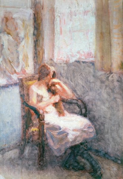 Girl by a Window  od Roderic O'Conor