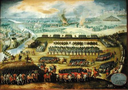 The Siege of Paris (War against France 1556-8) od Rodrigo of Holland