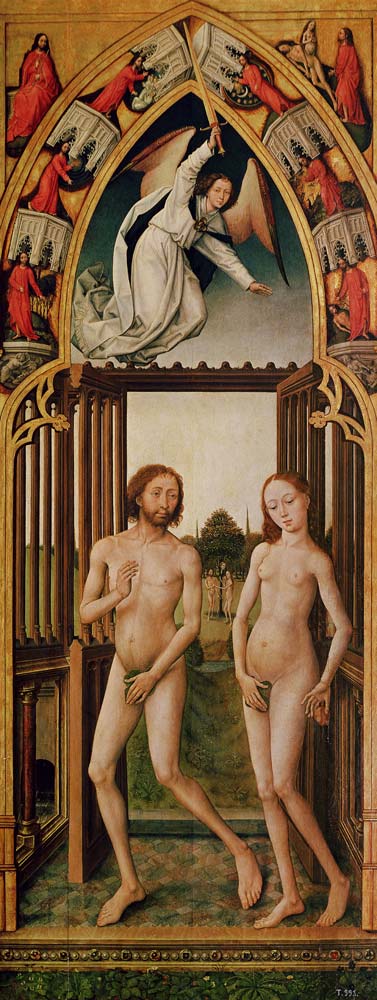 van der Weyden / Expulsion from Paradise od Rogier van der Weyden