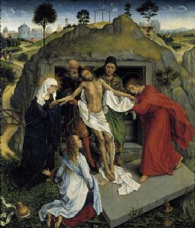 Rogier v.d.Weyden /Lamentation of Christ