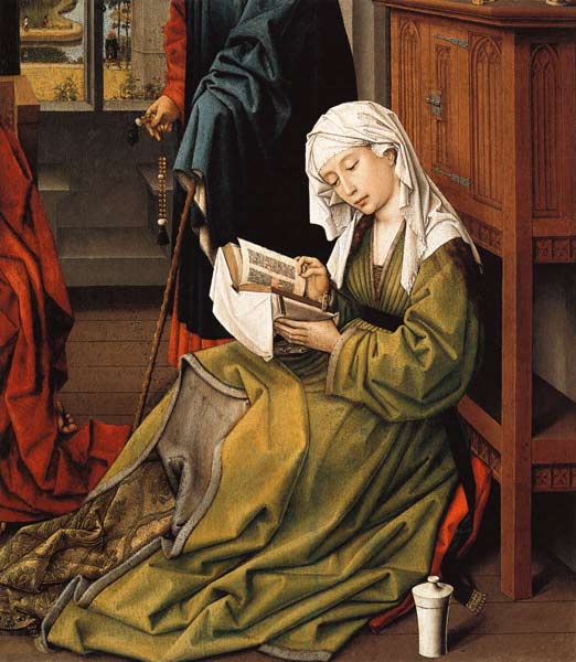 Reading Saint Magdalena. od Rogier van der Weyden