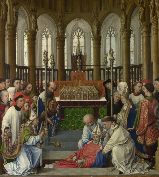 The Exhumation of Saint Hubert od Rogier van der Weyden