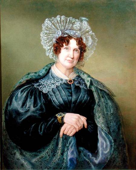 Portrait of Mrs. Ellen Sharples (1769-1849) od Rolinda Sharples