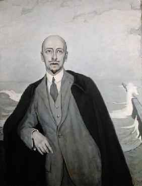 The Poet in Exile, 1912 (oil on canvas) 