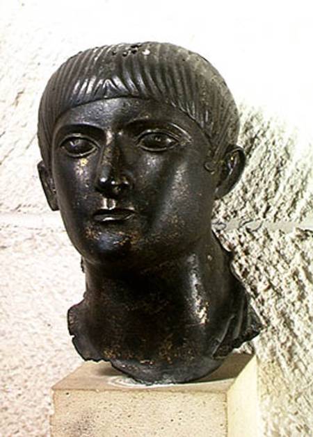 Head of a young man, known as 'The Young Aquitaine Chief' od Roman