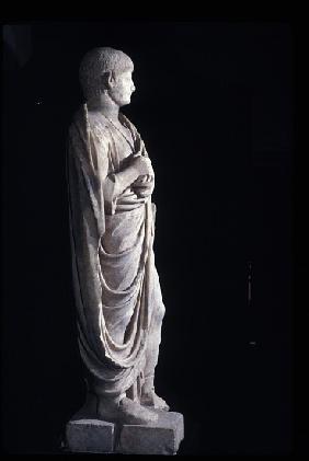 Togate statue of the young Nero
