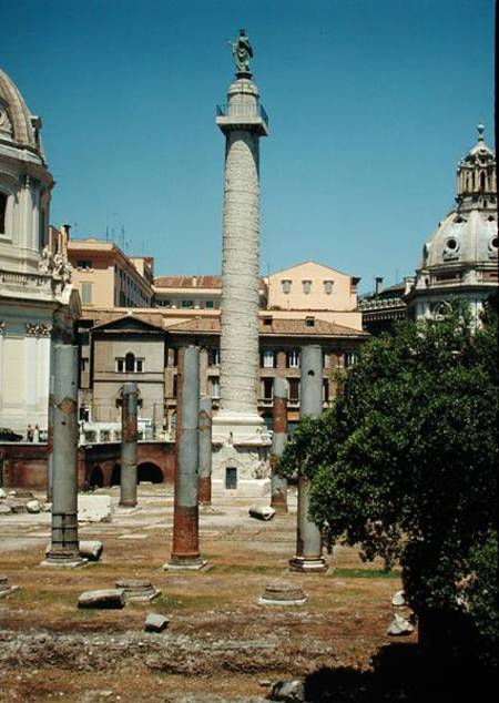 View of Trajan's Column od Roman