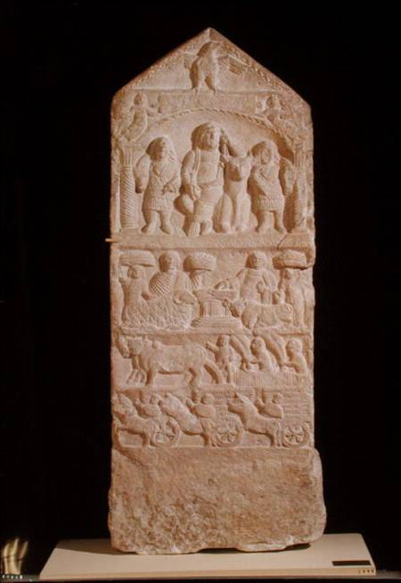 Votive stela dedicated to Saturn, the Boglio Stela od Roman