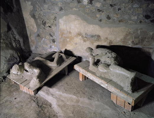 Two bodies in the House of Fabius Rufus (photo) od Roman 1st century AD