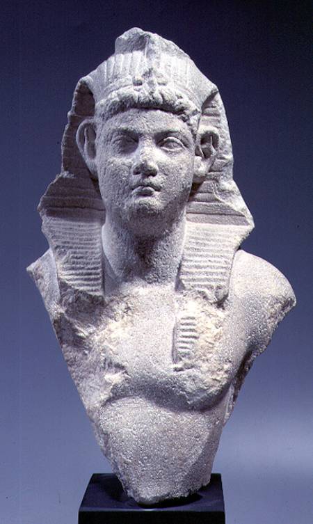 Bust of a Roman Emperor as a pharaoh od Roman Period Egyptian