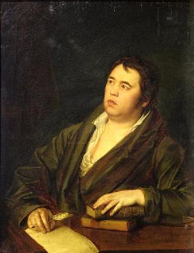 Portrait of the poet Ivan A. Krylov