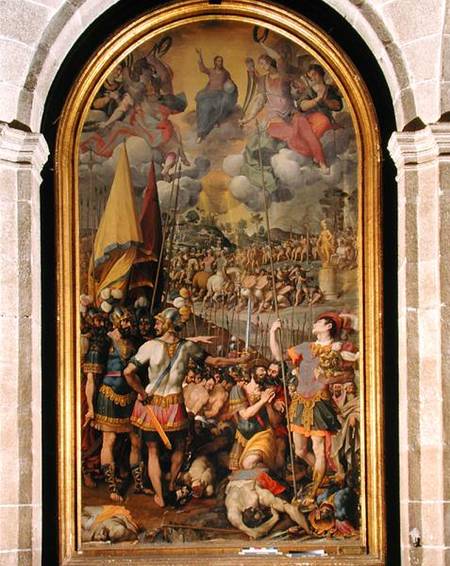 The Martyrdom of St. Maurice od Romulo Cincinnato