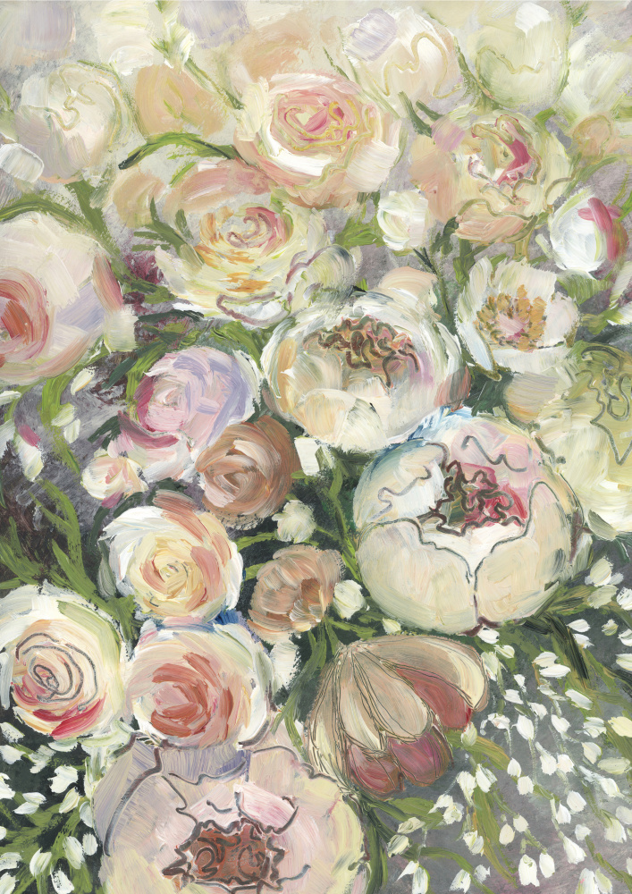 Maeve painterly florals od Rosana Laiz Blursbyai