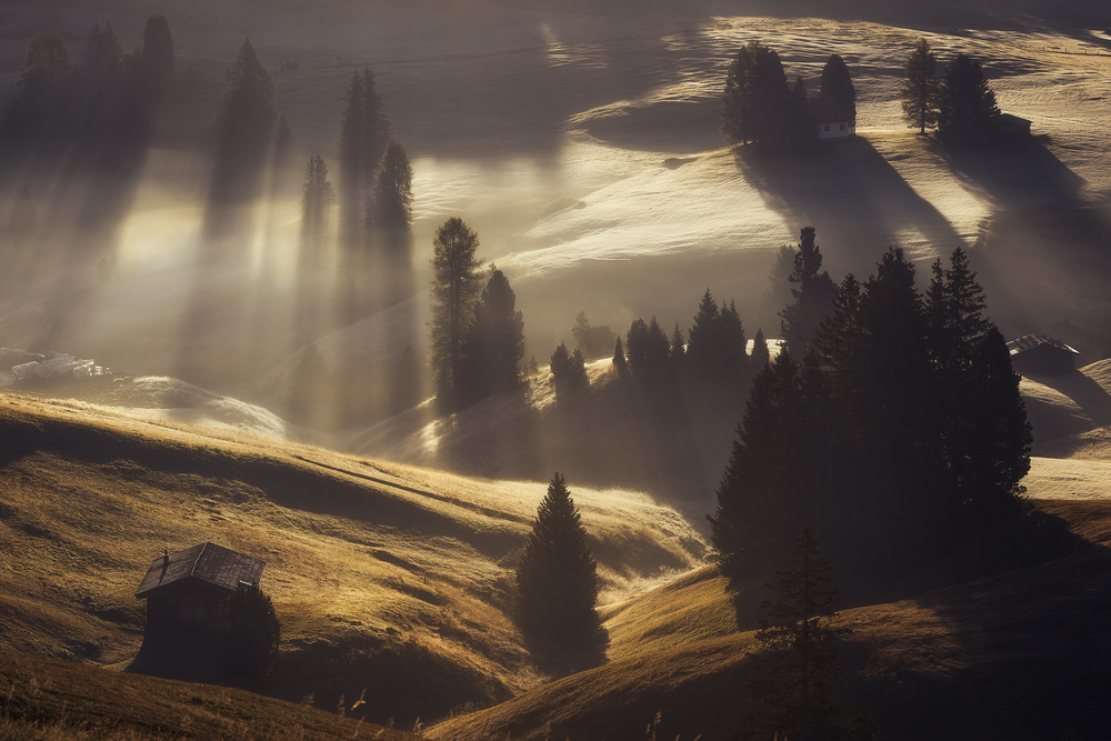 Sunrise in Dolomites od Rostovskiy Anton