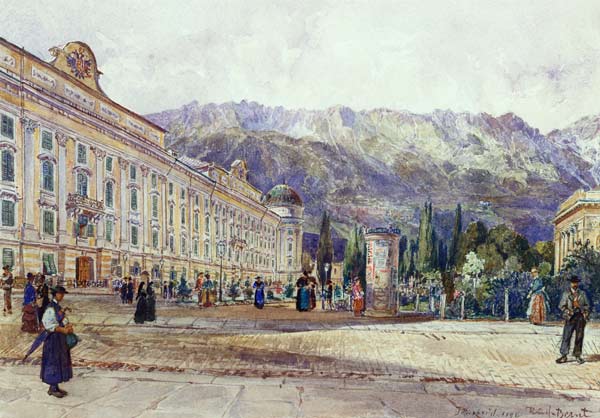 Burg, Innsbruck od Rudolf Bernt