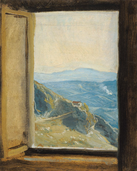 View of Campania od Rudolf Friedrich Wasmann