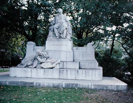 Monument to Johannes Brahms (1833-97) od Rudolf von Weyr
