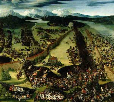 The Battle of Pavia od Ruprecht Heller