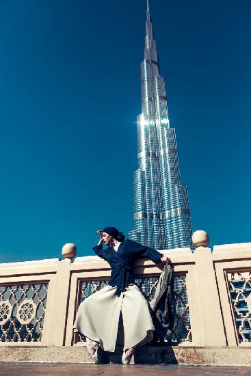Dancing Burj Khalifa