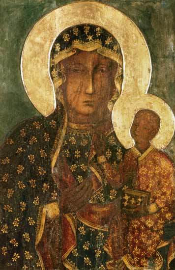 The Black Madonna of Jasna Gora, Byzantine-Russian icon od Russian School