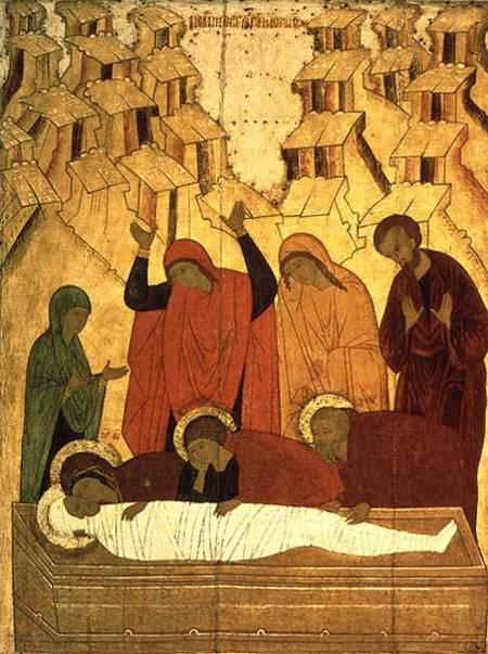 The Entombment od Russian School