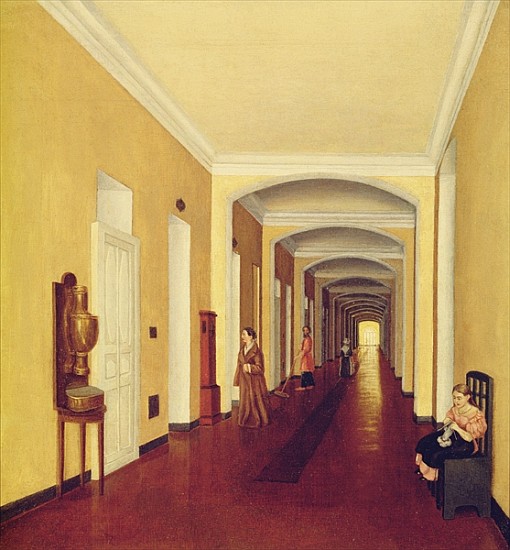 Interior in the Golitsyn Hospital, c.1840 od Russian School