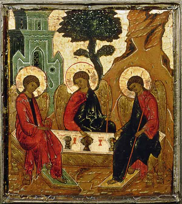 Old Testament Trinity od Russian School