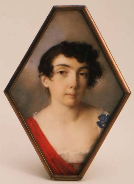 Portrait of Anna Mikhailovna Khitrovo (1782-1846) od Russian School